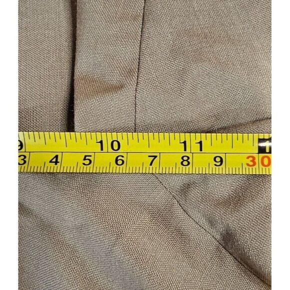 Lauren Ralph Lauren Mens 36x30 Wool Flat-Front Performance Pants - Picture 9 of 12